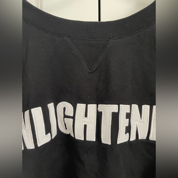 NWT Black S GABRIELLA UNION ENLIGHTENED unique trendy comfortable crop - Picture 7 of 7